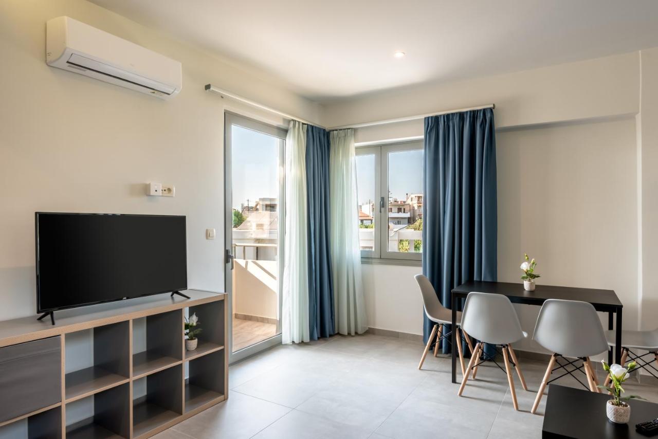 Orama Apartment Nea Kydonia  ภายนอก รูปภาพ